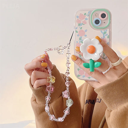 Multicolor Mobile Phone Chain Handmade Strap