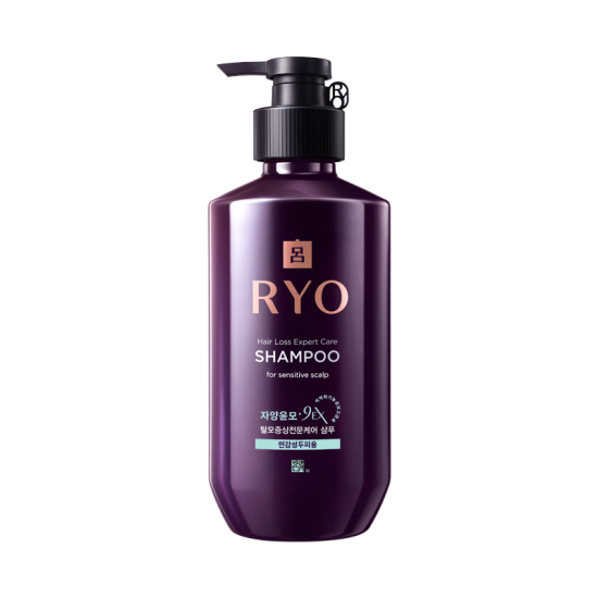 [Ryo] Jayang Yunmo 9EX Hair Loss Care Shampoo (Oily/Medium Dry/Sensitive) 400ml