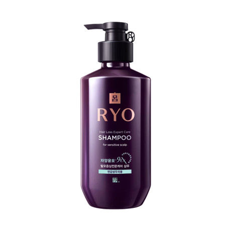 [Ryo] Jayang Yunmo 9EX Hair Loss Care Shampoo (Oily/Medium Dry/Sensitive) 400ml