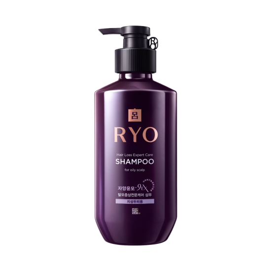 [Ryo] Jayang Yunmo 9EX Hair Loss Care Shampoo (Oily/Medium Dry/Sensitive) 400ml