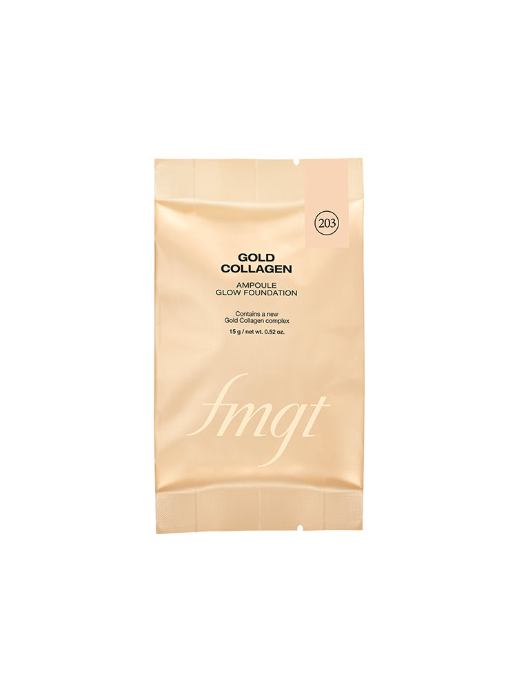 [The Face Shop] [Refill] Gold Collagen Ampoule Glow Foundation 15g
